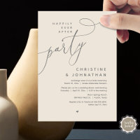 Joyeux Après La Fête, Dîner Mariage Romantique