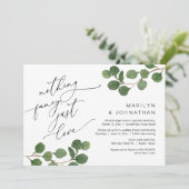 Invitation Joyeux Après La Fête, L'Édifice, La Verdure (Debout devant)