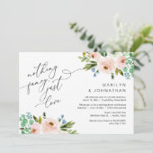 Invitation Joyeux Après La Fête, L'Édifice, La Verdure (Debout devant)