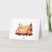 Invitation Joyeux Arbre de Noël (Dos)