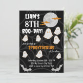 Invitation Joyeux Boo-Anniversaire (Debout devant)