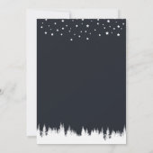 Invitation Joyeux Camper Moon Stars Forest Anniversaire (Dos)