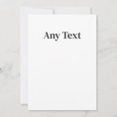 Invitation Joyeux Chien Fête Anniversaire Avec Gâteau (Dos)