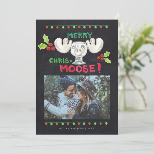 Invitation Joyeux Chris-Moose de National Lampoon - Photo (Debout devant)