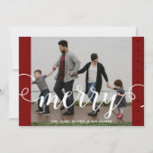 Invitation joyeux CHRISTMAS Card (Devant)