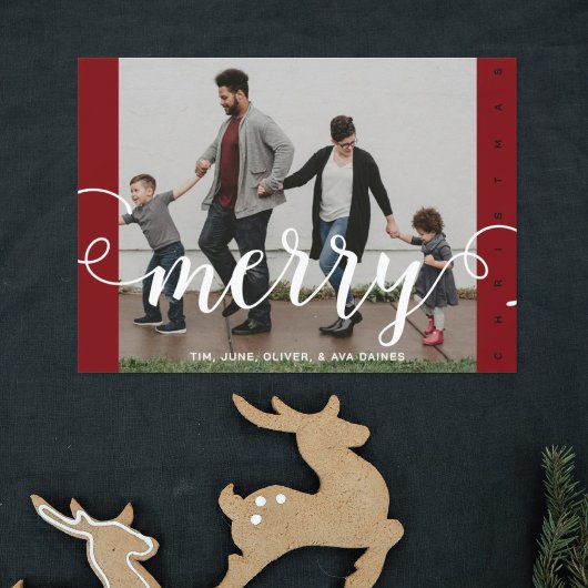 Invitation joyeux CHRISTMAS Card
