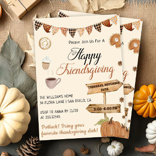 Invitation Joyeux Citrouille et automne