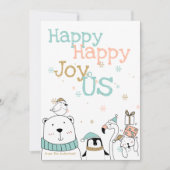 Invitation Joyeux Critère de dessin Noël (Devant)