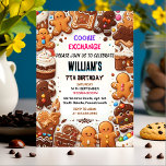 Invitation joyeux cuisine mignonne Kids Cookie Exchange 7e an<br><div class="desc">Faites-vous plaisir avec notre Joyful Cute Food Kids Cookie Exchange 7th Birthday Invitation! C'est la recette parfaite pour une célébration délicieuse, votre petit aura 7 ans. Prenez le caprice de délicieuses friandises et la joie de partager avec vos amis. Rejoignez-nous pour un échange de biscuits qui promet des rires et...</div>