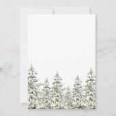 Invitation Joyeux dîner saint joyeux (Dos)