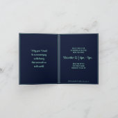 Invitation Joyeux Diwali Festival des lumières Peacock (Intérieur)