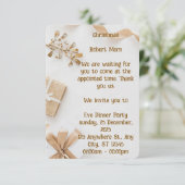 Invitation Joyeux et lumineux, Ensemble ce soir (Debout devant)