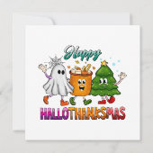 Invitation Joyeux Hallothankmas (Dos)