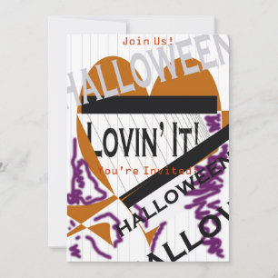 Invitation Joyeux Halloween