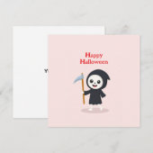 Invitation Joyeux Halloween (Devant / Derrière)