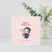 Invitation Joyeux Halloween (Debout devant)