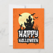 Invitation Joyeux Halloween (Devant)