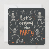Invitation "Joyeux Halloween" (Dos)
