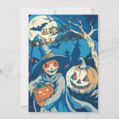 Invitation Joyeux Halloween (Devant)