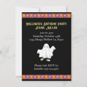 Invitation Joyeux Halloween fête d'anniversaire de rire Citro (Dos)