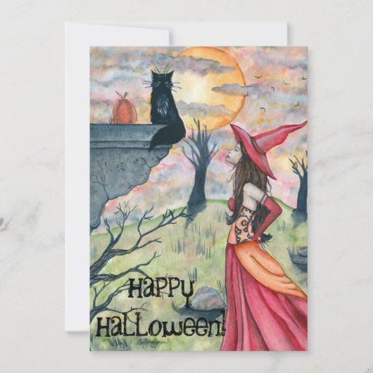 Invitation  Joyeux Halloween ! Wiggles et l'invitation de la  (Devant)