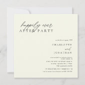 Invitation Joyeux Jamais après l'Elopement du Parti Mariage i (Devant)