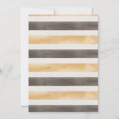 Invitation Joyeux Jour d'Abeille Premier Anniversaire (Dos)