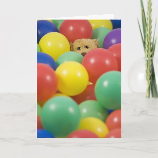 Invitation Joyeux jour d'ours - Anniversaire (Devant)