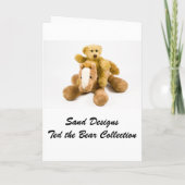 Invitation Joyeux jour d'ours - Anniversaire (Dos)