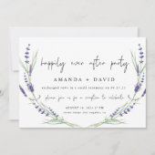 Invitation Joyeux Joyeux Jamais Après La Réception De Mariage (Devant)