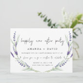 Invitation Joyeux Joyeux Jamais Après La Réception De Mariage (Debout devant)