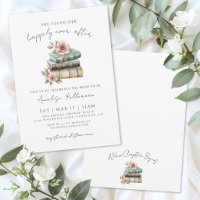 Joyeux Livre Floral Enterrement de Vie de Jeune Fi