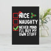 Invitation Joyeux Mauvais Jamais Peu importe J'achèterai Mes (Debout devant)