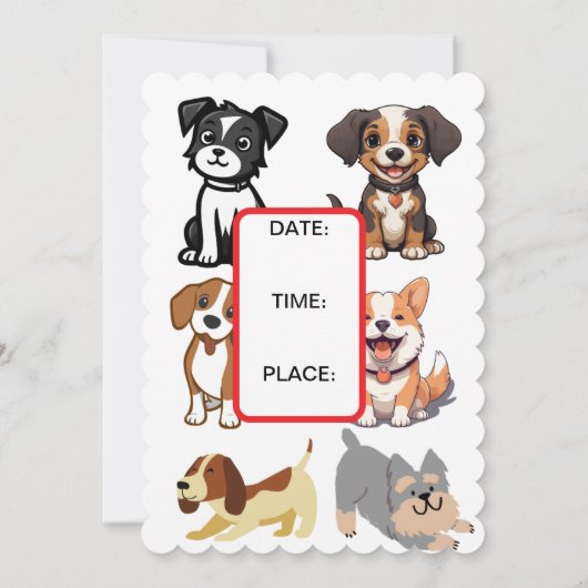 Invitation Joyeux Noël (Dos)