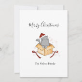 Invitation Joyeux Noël (Devant)
