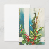 Invitation Joyeux Noël (Devant / Derrière)