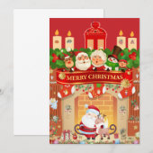 Invitation Joyeux Noël (Devant / Derrière)