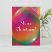 Invitation Joyeux Noël! (Debout devant)