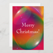 Invitation Joyeux Noël! (Devant / Derrière)