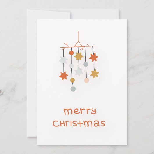 Invitation Joyeux Noël (Devant)