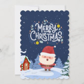 Invitation joyeux Noël (Devant)