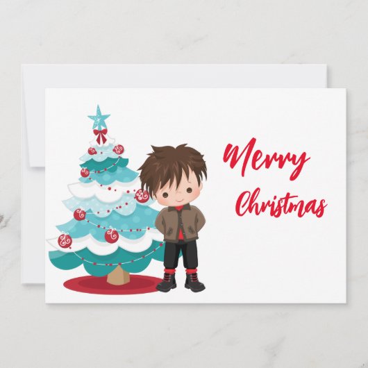 Invitation Joyeux Noël (Devant)