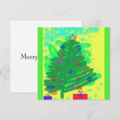 Invitation Joyeux Noël (Devant / Derrière)