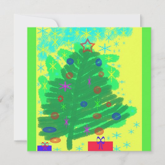 Invitation Joyeux Noël (Devant)