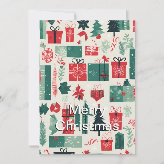 Invitation Joyeux Noël- (Devant)