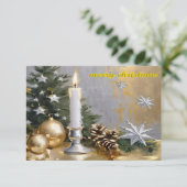 Invitation Joyeux Noël (Debout devant)