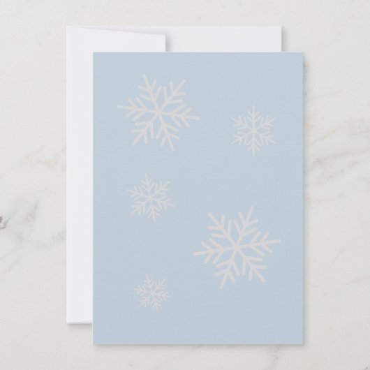 Invitation Joyeux Noël (Dos)