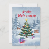 Invitation Joyeux Noël (Devant)