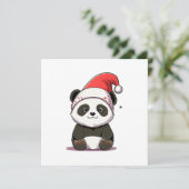 Invitation joyeux noël (Debout devant)
