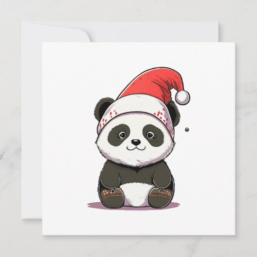 Invitation joyeux noël (Devant)